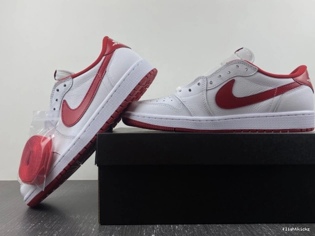 White 1 Jordan 705329-101 Retro Varsity Low Red 1105